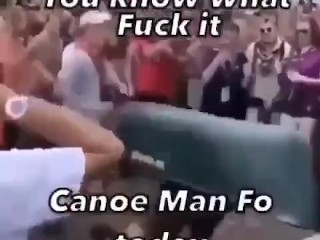 Man Fucks Canoe About Public!