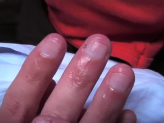 Hands Good-luck Piece Handworship Self-pollution Sucking Fingers Increased By Nails Harsh Soaking Blojob Titillating Asmr