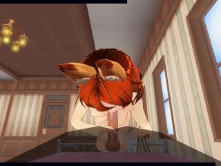 3d Hentai Pov Redhead Fixture Sucks Your Cock